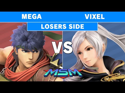 MSM Online 25 - Mega (Ike) Vs. PGP | Vixel (Robin) Losers R6 - Smash Ultimate