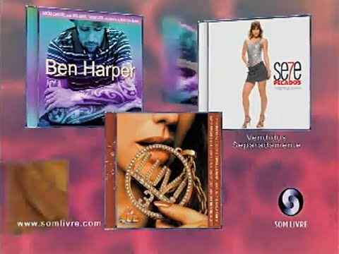 Comercial dos CDs Sete pecados - Internacional, Luv! 3 e Ben Harper - The best so far (2007)