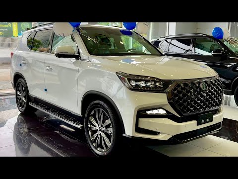 First Look ! 2024 SsangYong Rexton 4WD - White Color