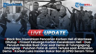 Live Update Siang: Tampang 12 Pelaku Kericuhan Demo di Bandung, Firasat Keluarga Korban Laka Heli