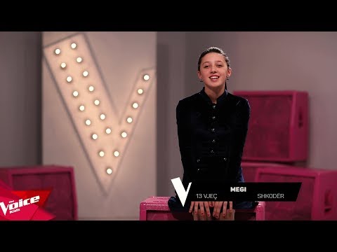 Megi - Introduction video | The Blind Auditions | The Voice Kids Albania 2018