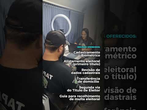 Comunidade Rio dos Peixes será atendida pela unidade móvel da Justiça Eleitoral