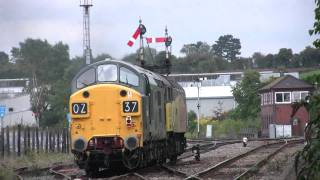 preview picture of video '0Z37 Colas 47749 drags 37037 to the SVR, 21/09/10.'