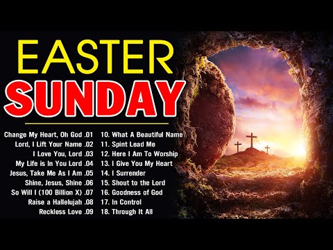 Happy Easter Sunday Worship Songs 2024 🕊️ Top 100 Easter Worship Songs Playlist 2024 🕊️ HE IS RISEN