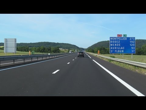 France: A75 Clermont-Ferrand  -  Massiac