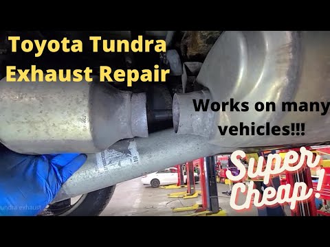 TOYOTA TUNDRA CHEAP EXHAUST REPAIR