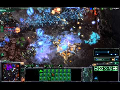 Starcraft 2 - 4v4 | Vortex + Archons = Carnage
