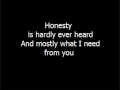 Beyonce - Honesty (Lyrics)