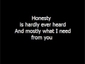 Beyonce - Honesty (Lyrics) 