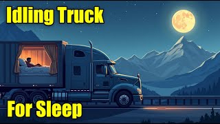 Relaxing SLEEP SOUNDS: Diesel Truck Idling, Truck Sounds, Engine Sounds, Engine Drone, 10 Hours