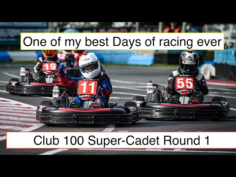 One Of My Best Days Of Racing!: Club 100 Super-Cadet Round 1