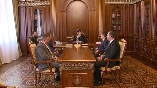 ԲԴԽ նախագահ Ռուբեն Վարդազարյանին ընդունել է Ամենայն հայոց կաթողիկոսը