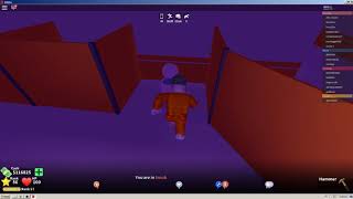 How To Escape Prison In Mad City With A Hammer Hai Trấn Thanh - roblox mad city gameplay escaping prison with a hammer