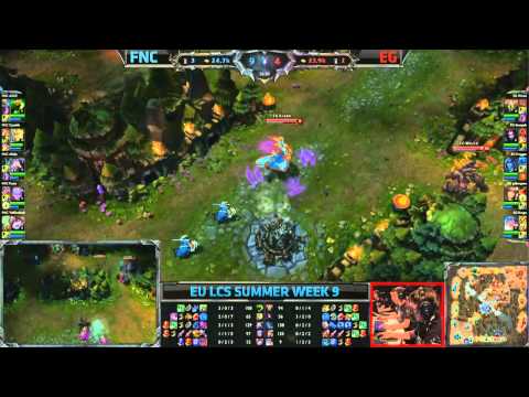 2-5 PLACE TIEBREAKER [Game 3/5] Fnatic (FNC) vs Evil Geniuses (EG) | EU LCS Summer 2013 Full Game HD