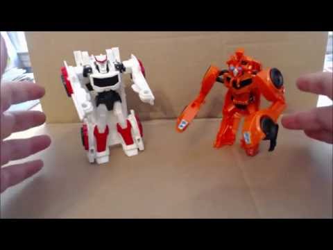 Chuck's Reviews Transformers Robots In Disguise One Step Ratchet and Bisk
