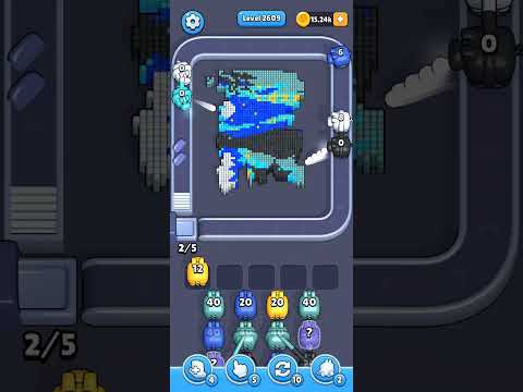Pixel Flow Level 2609 Walkthrough