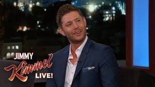 Jensen Ackles chez Jimmy Kimmel  propos de ses 40ans + Scoobydoo