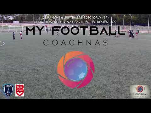 DIMANCHE 6 SEPTEMBRE U17 NAT PARIS FC - FC ROUEN 1899 6A1 RESUME