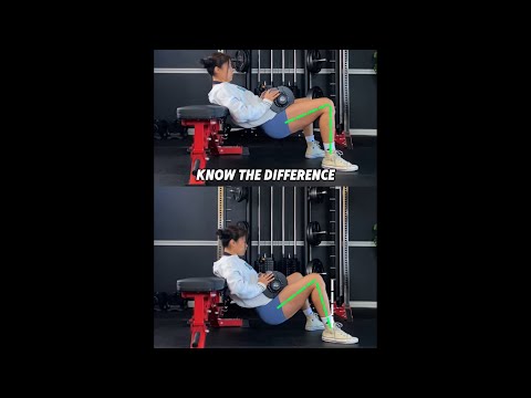 KAS GLUTE BRIDGE VS.HIP THRUST Know the difference
