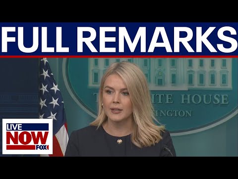 Video | White House press secretary Karoline Leavitt on migrant crisis, tariffs, Pope Francis death &amp; more