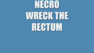 NECRO / WRECK THE RECTUM