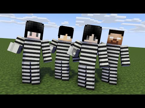 MONSTER SCHOOL : SKIRRI PRISON HEROBRINE FAMILY - MINECRAFT ANIMATION