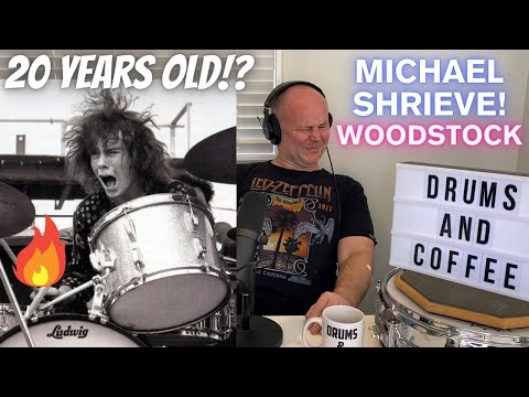 Drum Teacher Reacts: Michael Shrieve! | Santana - 'Soul Sacrifice' | WOODSTOCK 1969