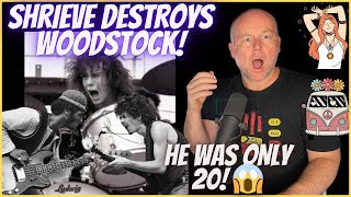 Drum Teacher Reacts: Michael Shrieve's Epic 'Soul Sacrifice' | Santana Live at Woodstock 1969 🥁🔥