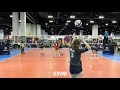 Caitlyn Brown OH/RS (#3) 2018-2019 Excel Volleyball (short)