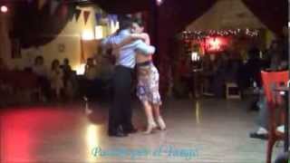 EVA ICIKSON y BRENNO MARQUES Bailando el Tango TUS LABIOS ME DIRAN en GNC La Practica de Tango