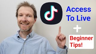 TikTok - How To Get Approved For LIVE (Low Followers) + Beginner Tips!