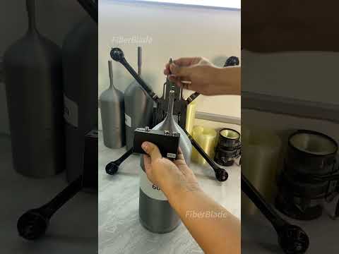 Fiber optic drone communication module, ultra-long range up to 60 kilometers #uav #optical  #fpv