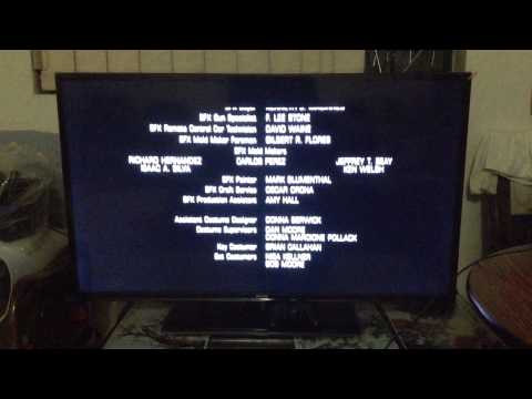 Terminator 3 end credits HD blu-Ray