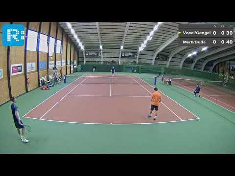 Mertl Duda vs  Vocel Gengel   Halové MČR   TK Slavia Plzeň   12 1 2017  muži