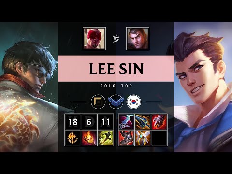 Lee Sin Top vs Jayce - KR Diamond Patch 25.09