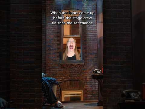 Based on a true story. 😂 #theatre #stagecrew #setchange #funny #shorts #truestory #oops #surprise