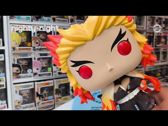 Vídeo relacionado con Funko Pop! Animation: Demon Slayer - Rengoku - Guardianes de la Noche - Figura de Vinilo Coleccionable - Idea de Regalo - Mercancia Oficial - Juguetes para Niños y Adultos - Anime Fans