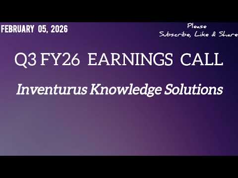 Inventurus Knowledge Solutions Q3FY26 Earnings Call | IKS Health Q3FY26 Earnings Concall