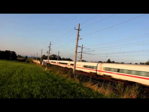 [HD] DB ICE Bahnstrecke Passau - Linz, Passauer Bahn