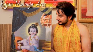 Janmashtami Special 2022 |Janmashtami Krishna | Portrait Paintings | Krishna Ji K Bhajan