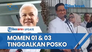 Anies dan Ganjar Tinggalkan Posko Pemenangan seusai Hasil Quick Count Prabowo Unggul: Pulang Dulu