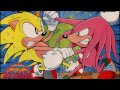 Super Sonic vs Hyper Knuckles Comic