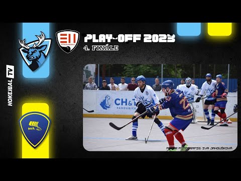 Highlights Play-off Extraligy hokejbalu | SK Hokejbal Letohrad vs. HC Kert Park Praha | 4. Finále