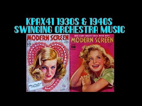 Popular Radio Music Of 1939 By American  Big Band Orchestras @KPAX41