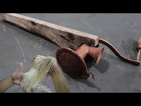 Antique Noodle Machine Restoration