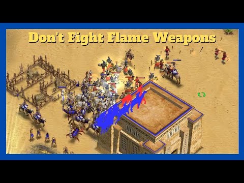 Flame Weapons DELETES EVERYTHING | Shadowfax (Loki) vs Matreiuss (Isis) #aom #ageofempires