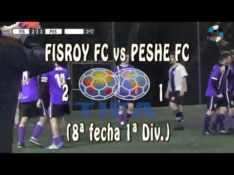 2 FISROY FC vs PESHE FC 1 (8ª fecha 1ª Div.) - 22/09/2019