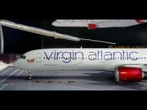 Gemini 200 Virgin Atlantic A350-1000 XWB Review(FHD)
