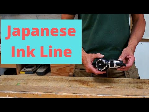 How to use a Japanese Ink Line.