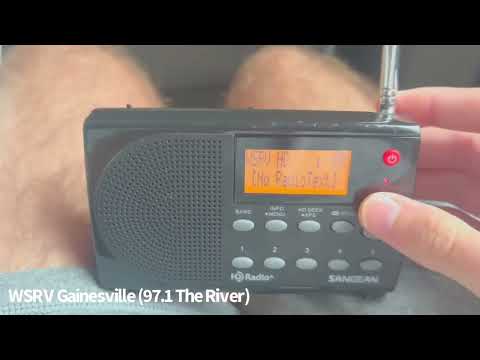 Atlanta GA FM Bandscan October 15 2023